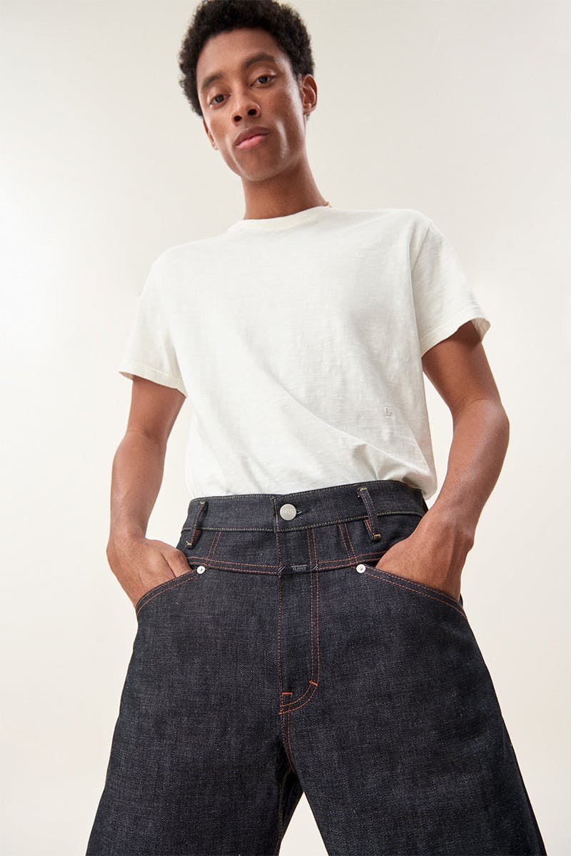 Selvedge Denim Jeans From Deadstock Fabric